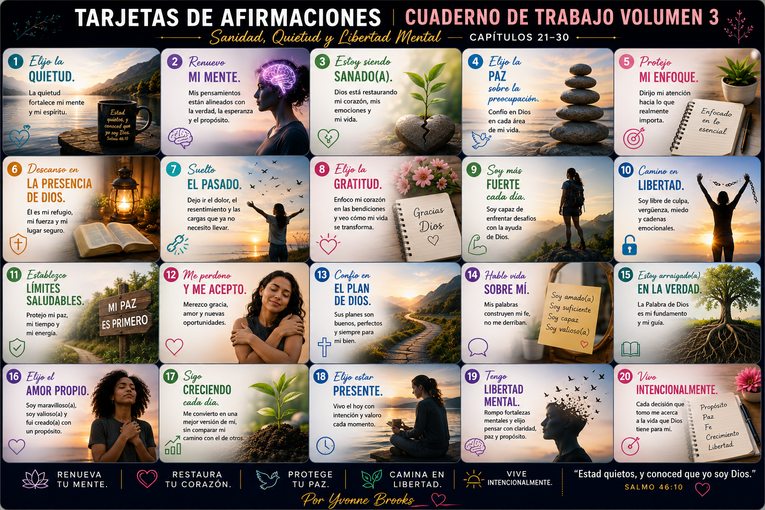 Affirmation Cards Spanish Volume 3