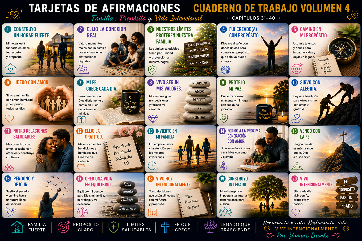 Affirmation Cards Spanish Volume 4
